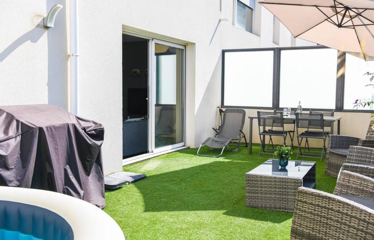 Superbe Appartement Avec Terrasse, Piscine & Parking Prive A Marsilia Exterior foto